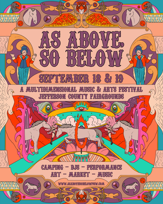 AS ABOVE SO BELOW 2026   8x10 POSTER